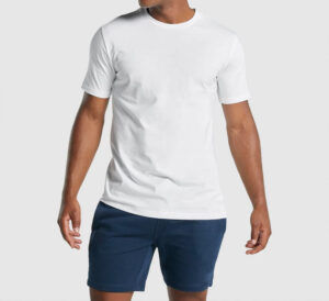 Simple Plain Men's T-Shirt WY49