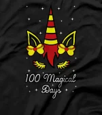 100 Magical Days School Unicorn Lover Teacher Student T-Shirt