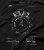 1914 V Twin Motorcycle Engine Design T-Shirt