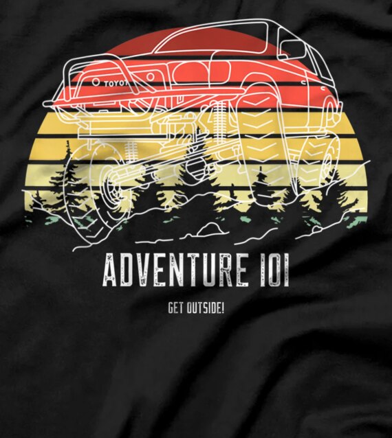 Adventure 101 retro vintage 4Runner. T-Shirt