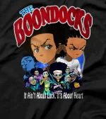 African-American Boondock Riley-Huey Black History  T-Shirt