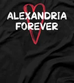 Alexandria Forever Virginia Hometown VA Home State Resident T-Shirt