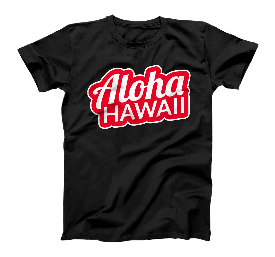 Aloha Hawaii Tee - Bold Two Color Design T-Shirt