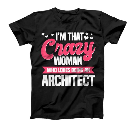 Architect Construction Designer Blueprint Plans Architecture T-Shirt