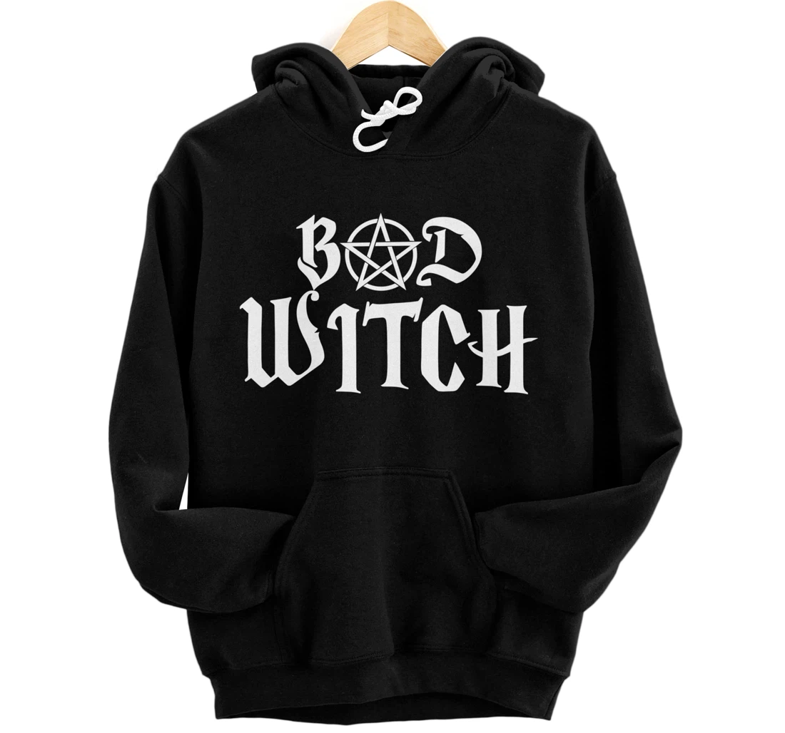 Bad Witch Pentagram Pullover Hoodie