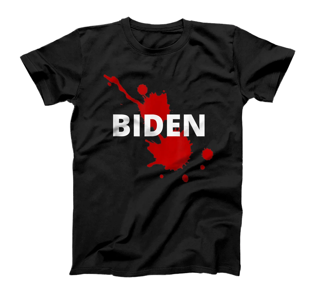 Biden Bloody Stain Hand Shame Failure Afghan War T-Shirt