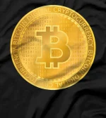 Bitcoin Cryptocurrency Trader Crypto Blockchain Btc Wallet T-Shirt