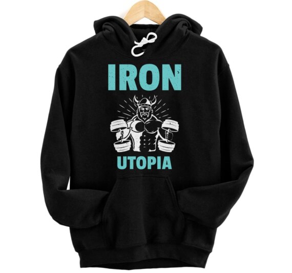 Bodybuilding Pump Workout Muscle Cover Fitness Gym Pullover Hoodie
