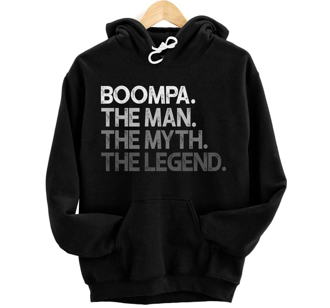 Boompa The Man Myth Legend Pullover Hoodie