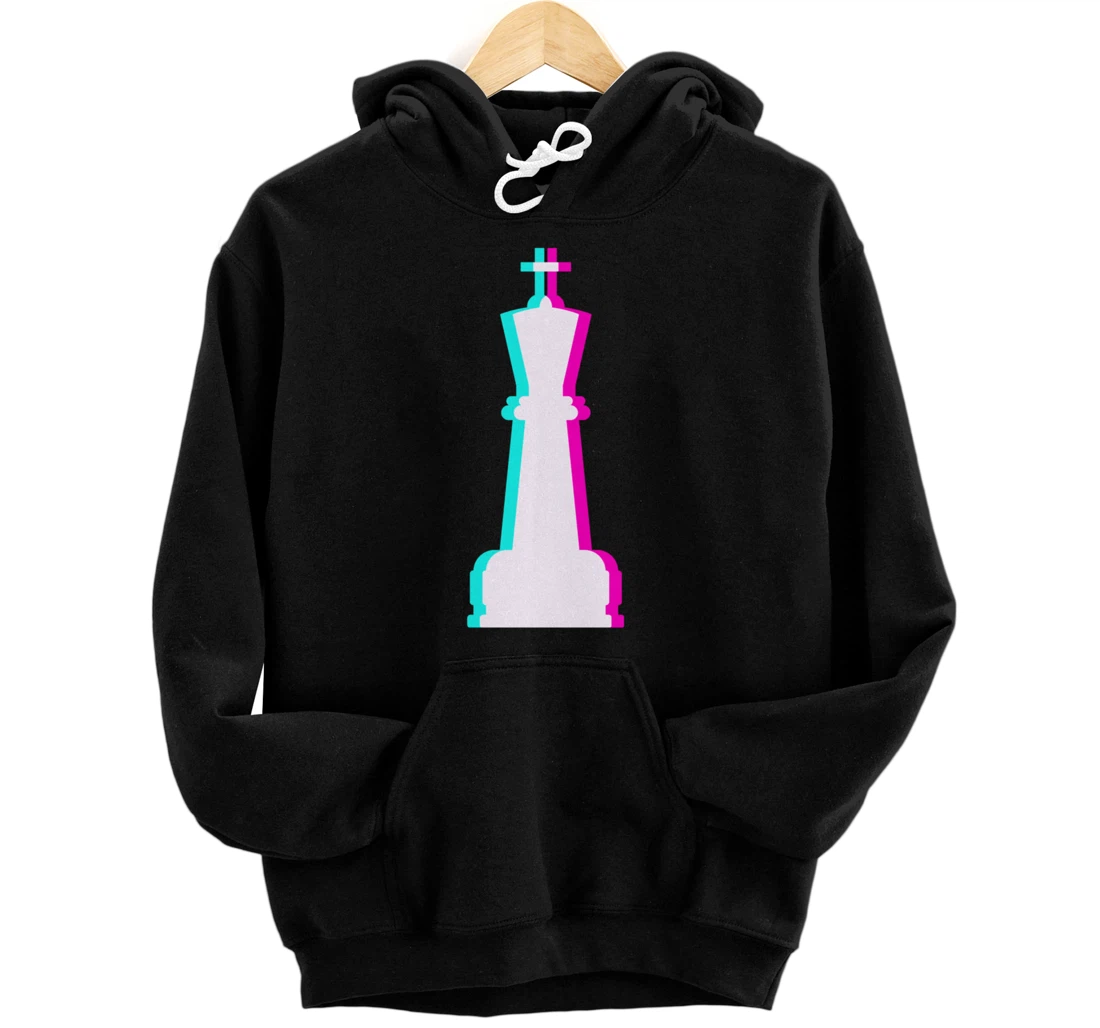 Chess Figures Evolution For Chess Player Queen Chess Pullover Hoodie