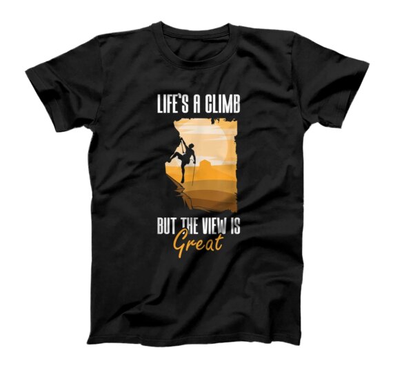 Climbing Bouldering Climber Mountain climber rock climbing T-Shirt