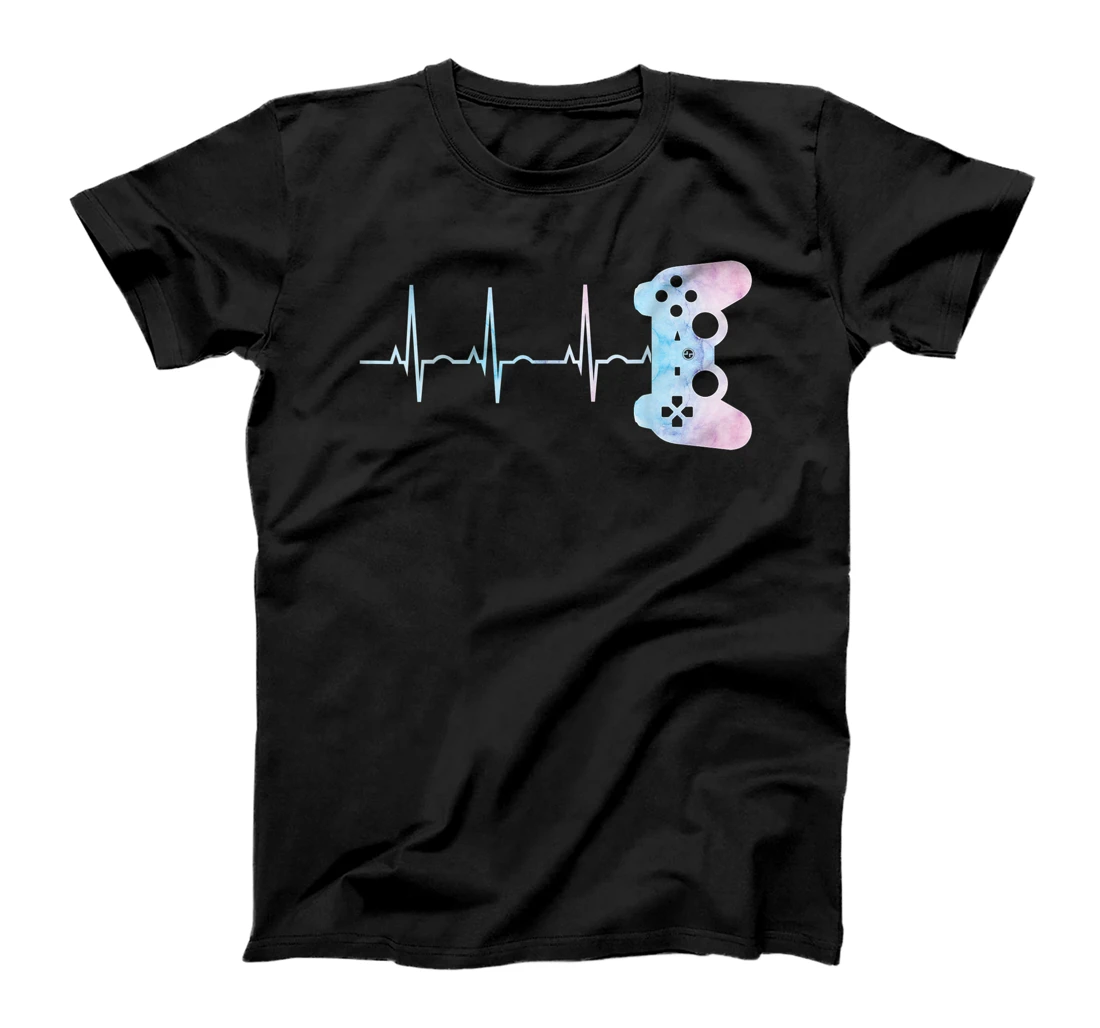 Controller Heartbeat - For Video Game Lovers - Gaming addict T-Shirt