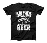 Crappie Fishing Involves Beer Fishing Fisherman Crappie Fish T-Shirt