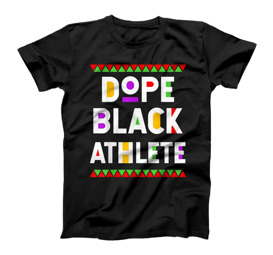 Dope Black Athlete African American Sports T-Shirt