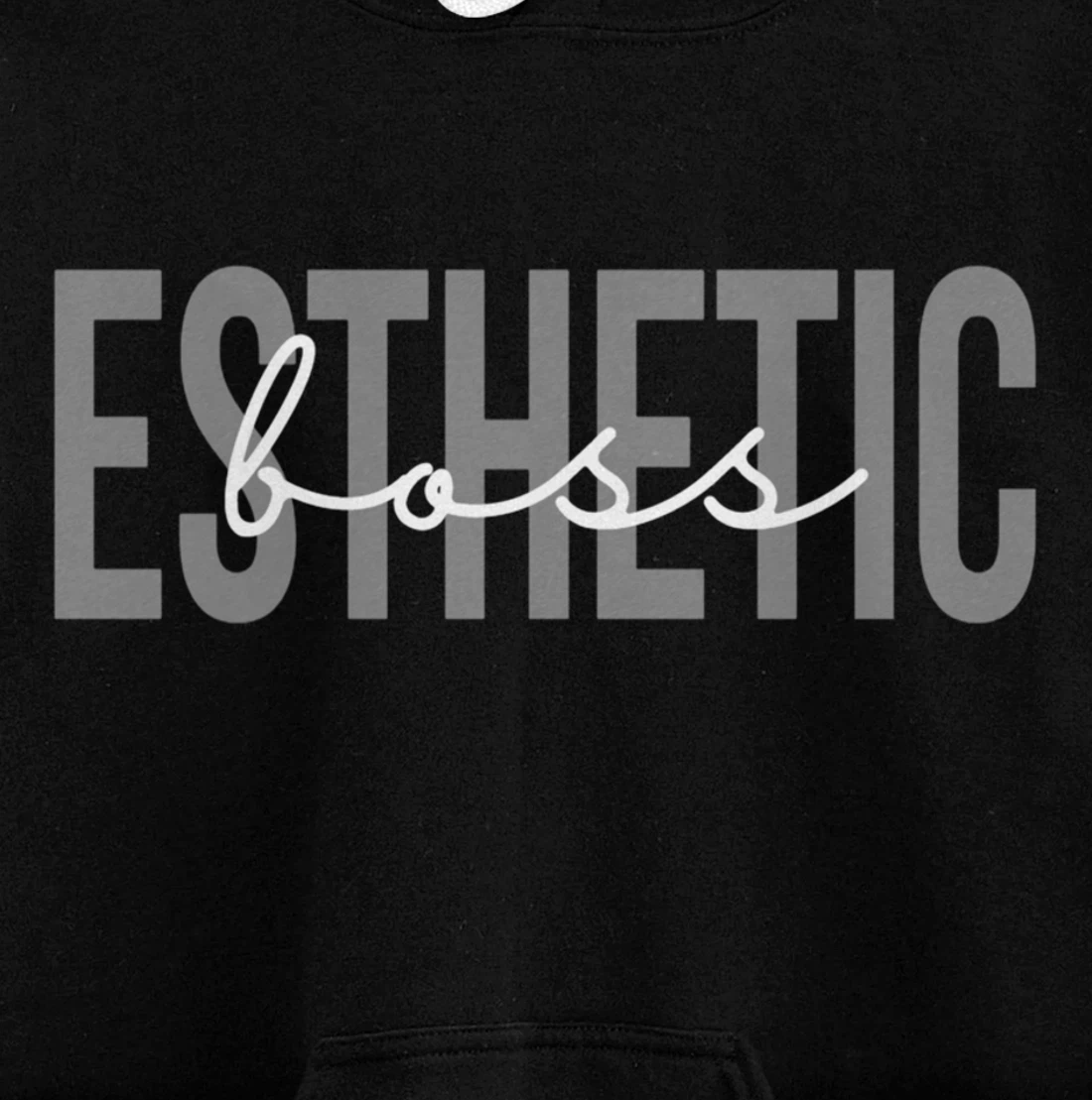 Esthetic Boss Licensed Esthetician Skin Care Pullover Hoodie