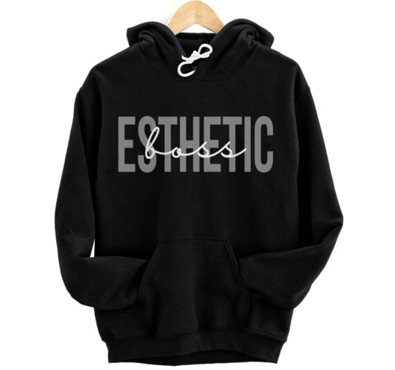 Esthetic Boss Licensed Esthetician Skin Care Pullover Hoodie