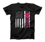 Faith Breast Cancer Awareness Jesus God Religious T-Shirt