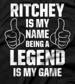 Family Surname Ritchey Funny Reunion Last Name Tag T-Shirt