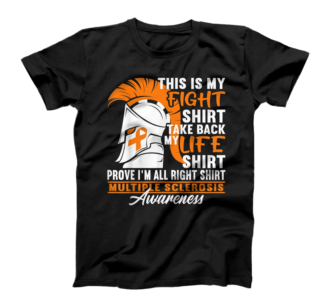 Fight Shirt I ED MS Multiple Sclerosis Awareness T-Shirt
