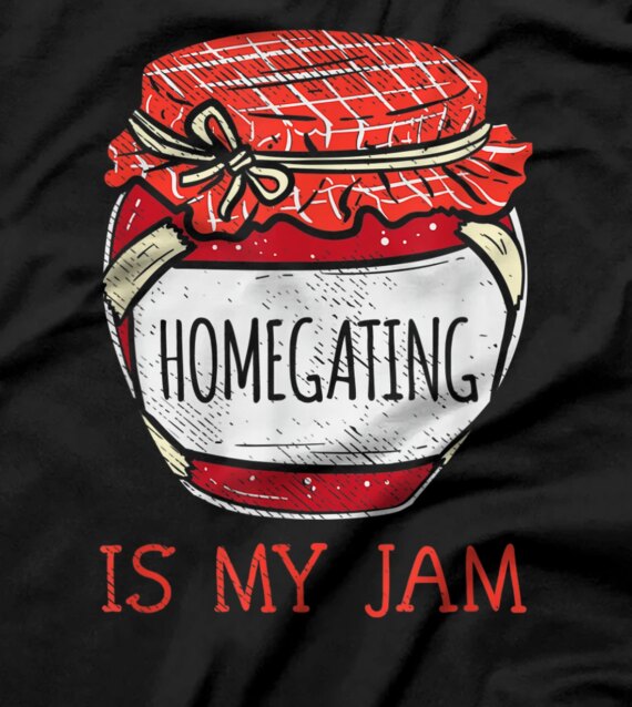 Football Fan Home-Gating Meme | Fun Cute Homegating T-Shirt
