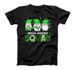 Funny Gnome Medical Assistant Squad Patrick's Day Matching T-Shirt