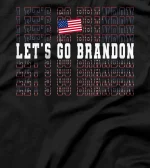 Funny Let's Go Brandon Meme Retro Vintage Design T-Shirt