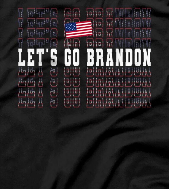Funny Let's Go Brandon Meme Retro Vintage Design T-Shirt