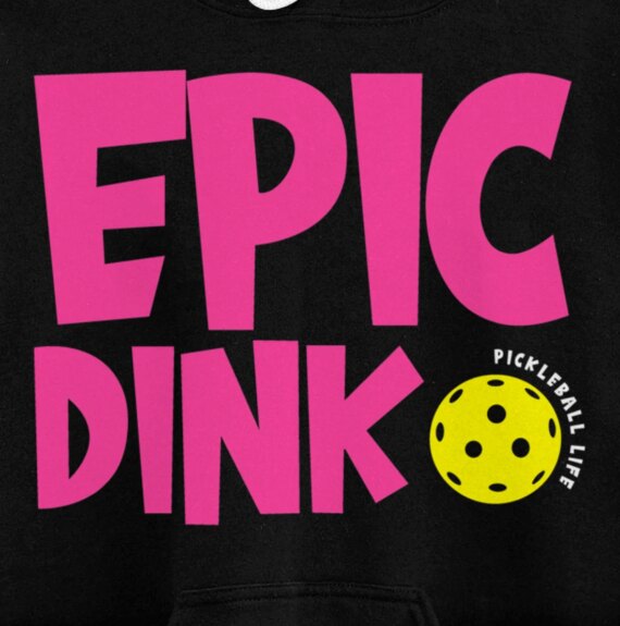 Funny Pickleball Fans Paddleball Dinking Sport Lover Pickler Pullover Hoodie