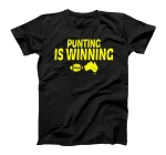 Funny Punting is Winning Meme Retro Vintage Design T-Shirt