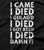 Gulag Warzone Gamer Call King Straight T-Shirt