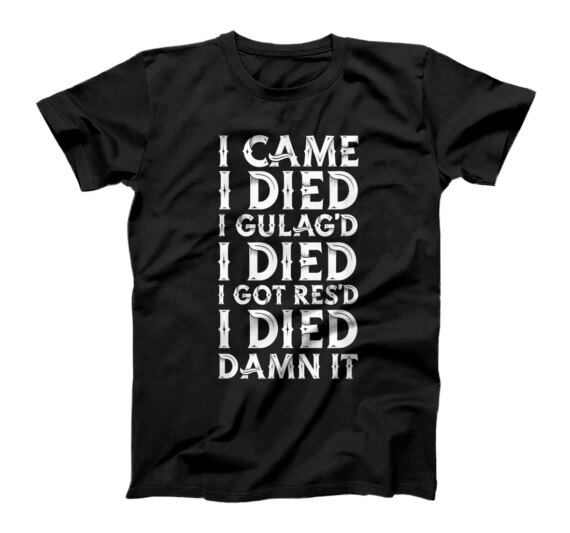 Gulag Warzone Gamer Call King Straight T-Shirt