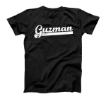 GUZMAN Family Reunion Team Sports Last Name Surname T-Shirt