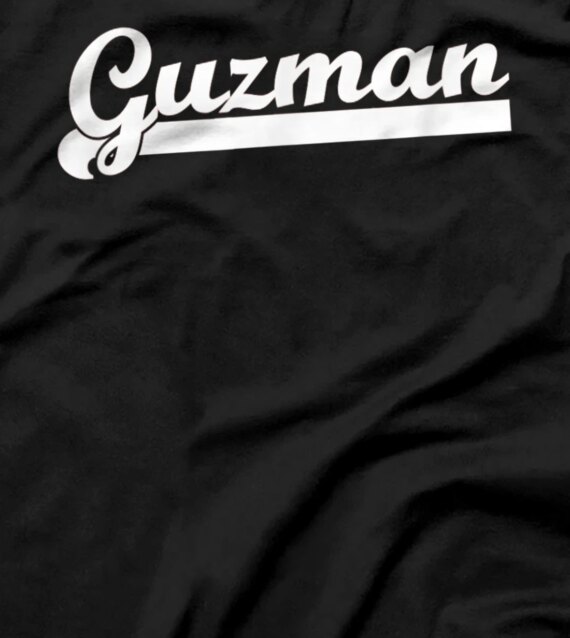 GUZMAN Family Reunion Team Sports Last Name Surname T-Shirt