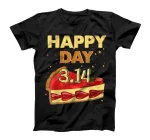 Happy Pi Day 3.14 2022 Funny Cherry Pie Math Teacher Gifts T-Shirt