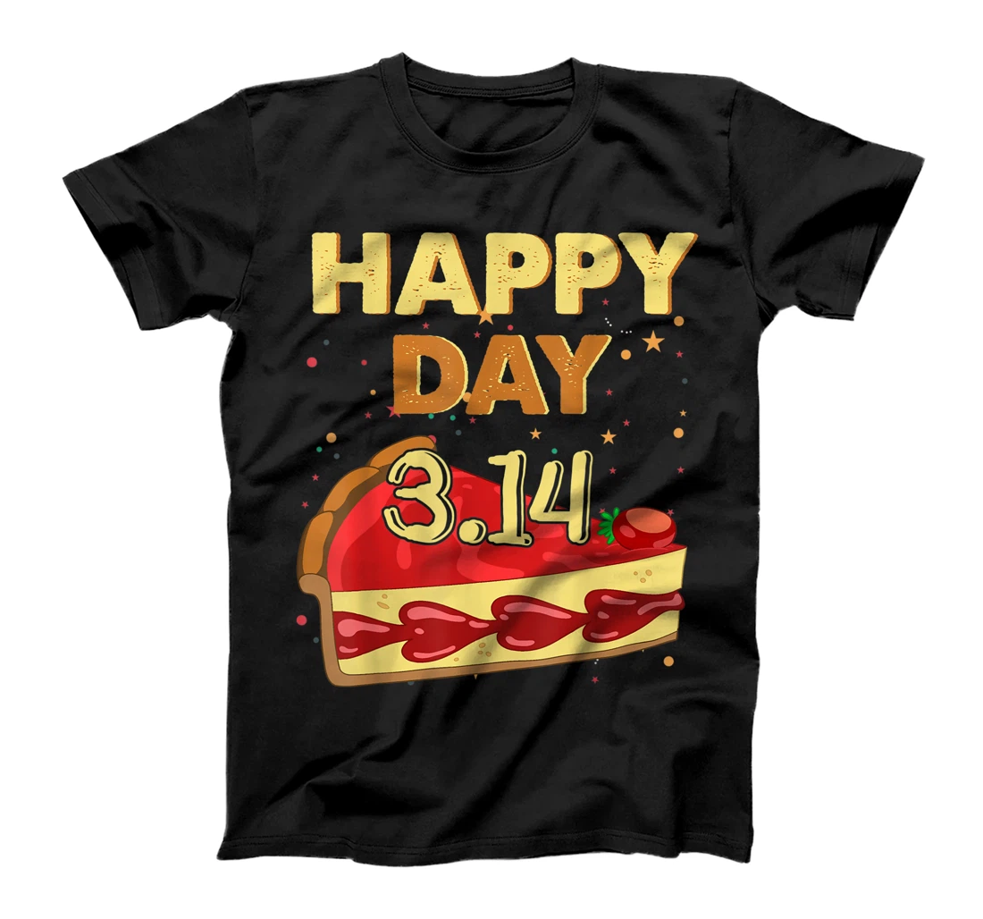 Happy Pi Day 3.14 2022 Funny Cherry Pie Math Teacher Gifts T-Shirt