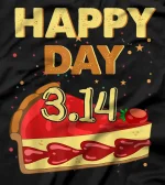 Happy Pi Day 3.14 2022 Funny Cherry Pie Math Teacher Gifts T-Shirt