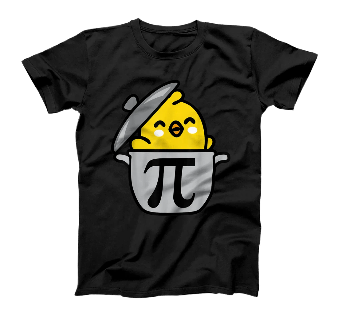 Happy Pi Day Funny Chicken Pot Pie 3.14 Science Math Teacher T-Shirt