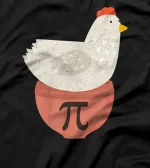 Happy Pi Day Funny Chicken Pot Pie 3.14 Science Math Teacher T-Shirt