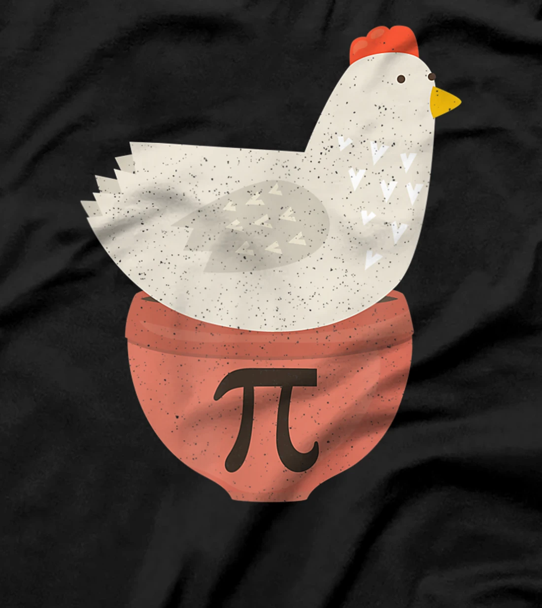 Happy Pi Day Funny Chicken Pot Pie 3.14 Science Math Teacher T-Shirt