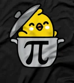 Happy Pi Day Funny Chicken Pot Pie 3.14 Science Math Teacher T-Shirt