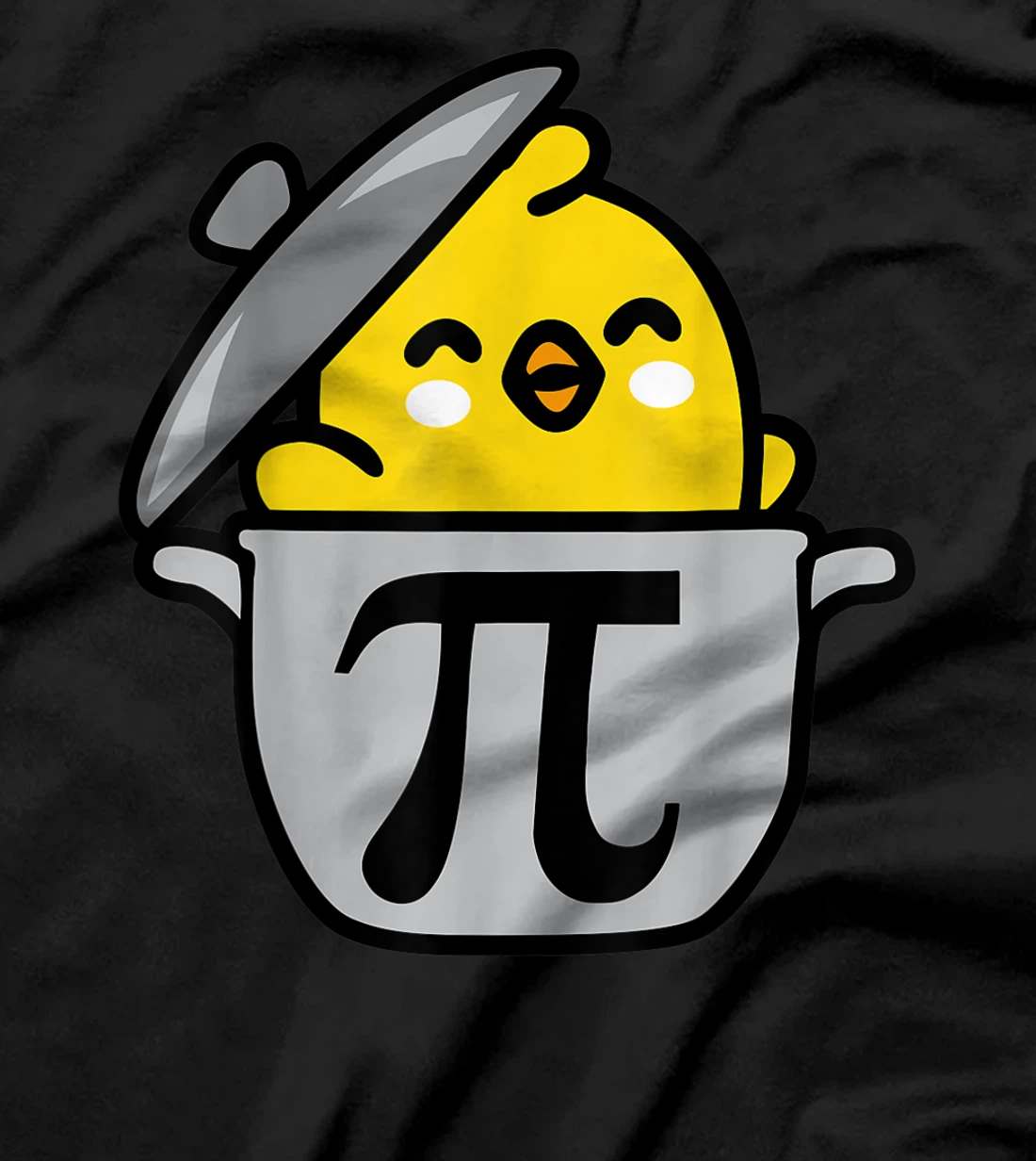 Happy Pi Day Funny Chicken Pot Pie 3.14 Science Math Teacher T-Shirt