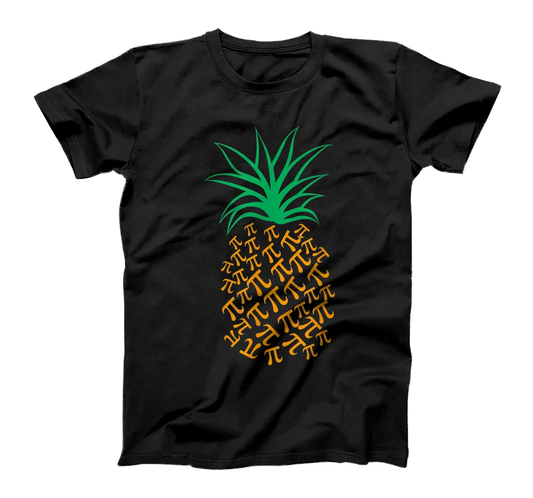 Happy Pie Day Cute Pi Pineapple 3.14 Funny STEM Math Teacher T-Shirt