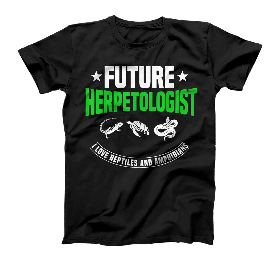 Herpetologist Reptiles Snake Iguana Herpetology Reptilia T-Shirt