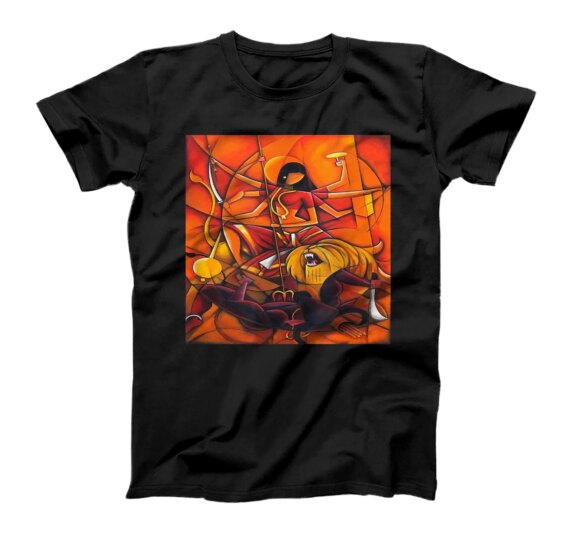 Hindu Goddess Durga, jai mata di, Dussehra, Vijaya Dashami T-Shirt