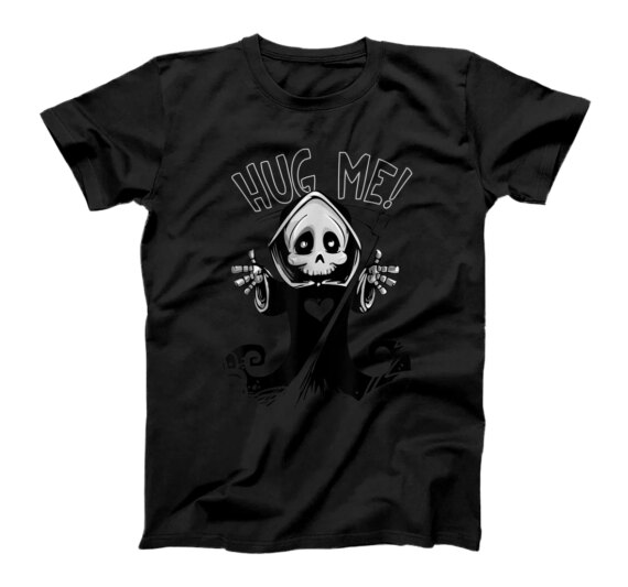 HUG ME SKELETON HEART CUTE FUNNY T-Shirt