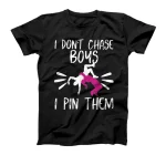 I Don't Chase Boys I Pin Them Wrestling teen girls  T-Shirt