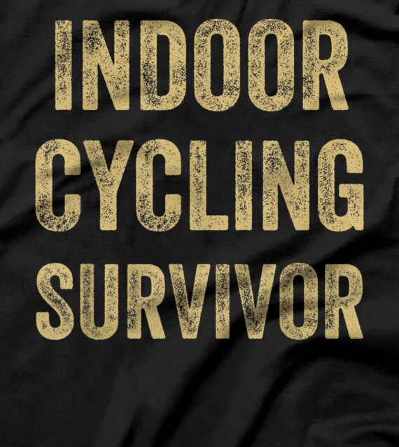 Indoor Cycling Class Bike Workout T-Shirt