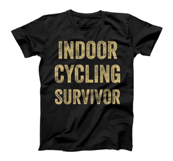 Indoor Cycling Class Bike Workout T-Shirt
