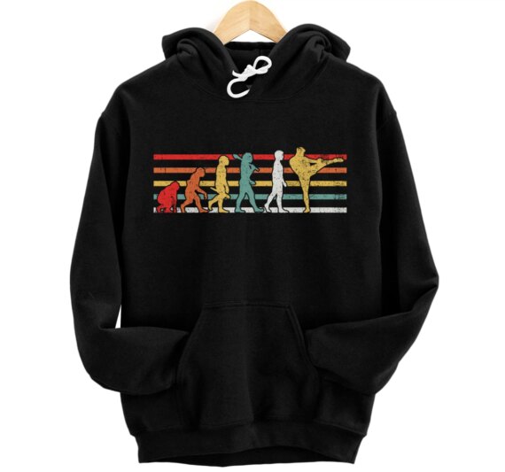 Kickboxing Kickboxer Martial Artists Pullover Hoodie