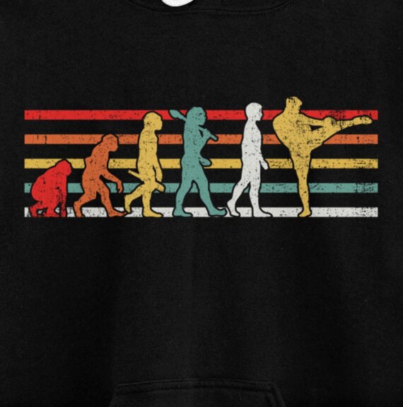 Kickboxing Kickboxer Martial Artists Pullover Hoodie